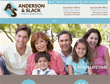 Tablet Screenshot of andersonandslack.com